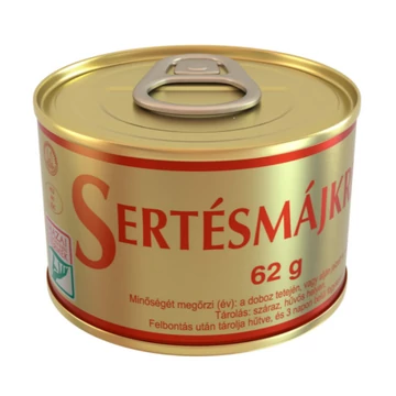 Sertésmájkrém 62g