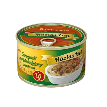 Házias Ízek Szegedi sertéstokány tésztával 400g