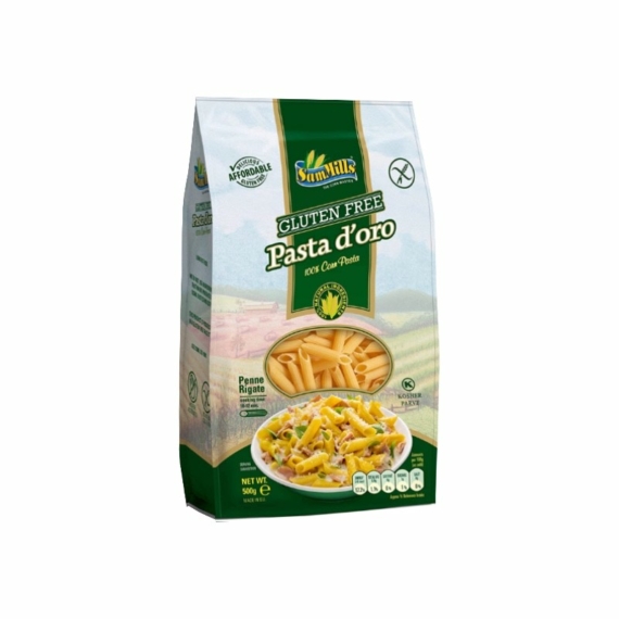 Sam Mills Pasta d'oro gluténmentes tészta-PENNE 500g