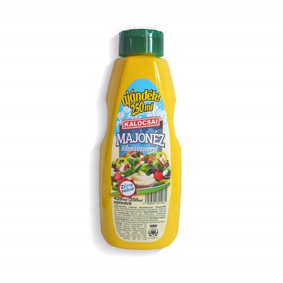 Kalocsai Majonéz édesítőszerrel 420ml + 250 ml ajándék