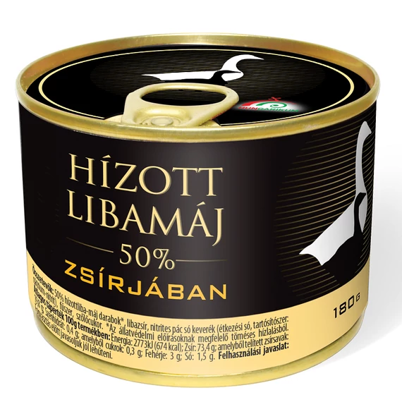Hízott Libamáj zsírjában 180g
